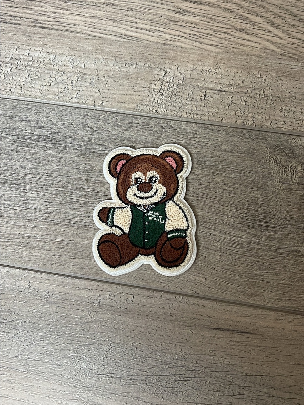 Stoney clover lane bear varsity patch
